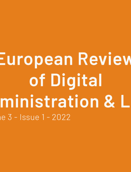 ERDAL 2023. Publicación monográfico de la European Review of Digital Administration & Law sobre Digitalización y principios de buena administración